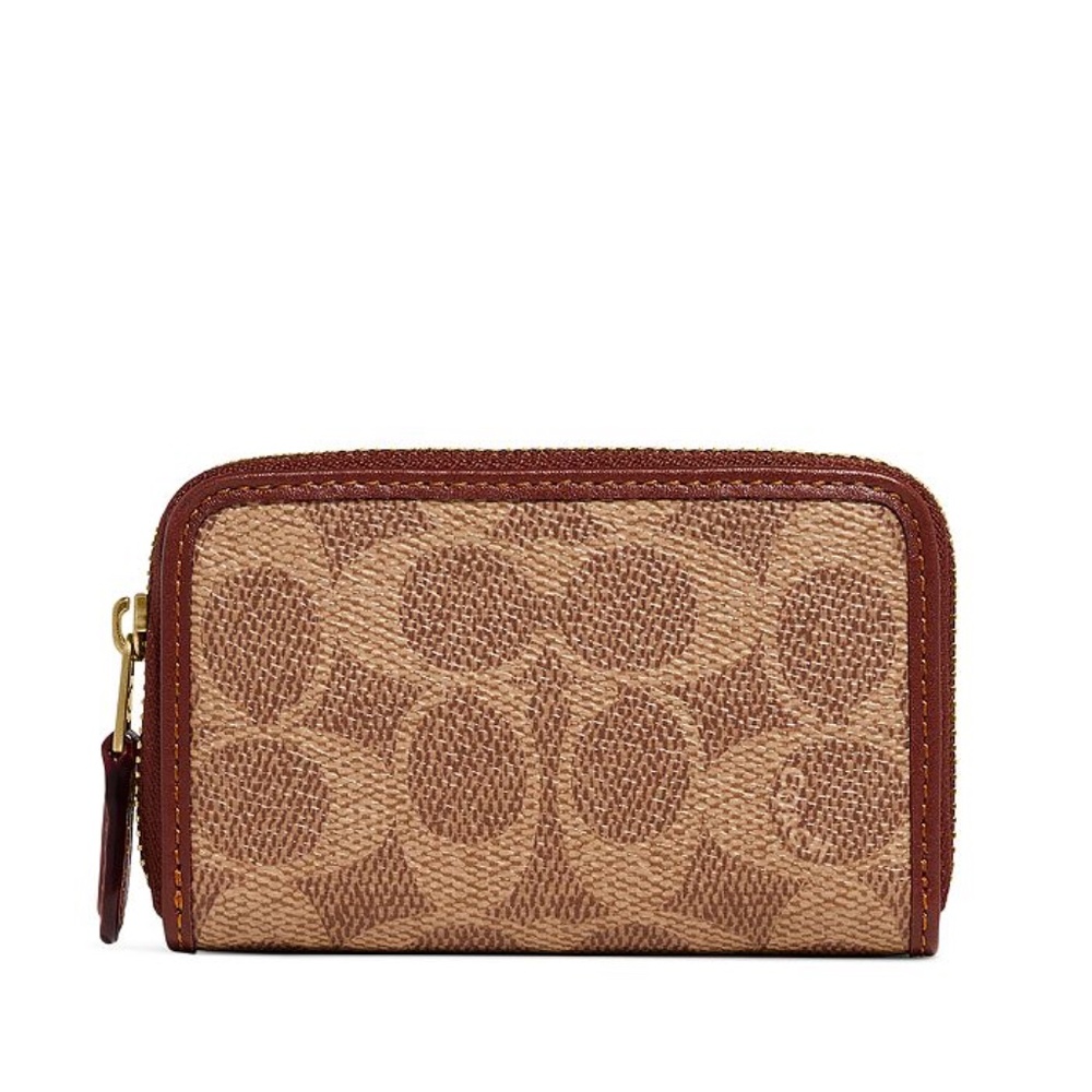 Coach  Small Zip Around Card Case